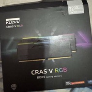 KLEVV CRAS V RGB DDR5 32GB (2x16GB) 7200MHz CL34 1.4V Gaming Desktop Memory