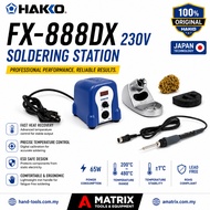 HAKKO FX-888DX Digital Soldering Station with FX-8801 Soldering Iron (UK Plug)