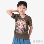 DOSH KIDS T-SHIRTS LOONEY TUNES เสื้อยืดคอกลมเด็ก DLTBT5005-GR (4-12)