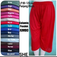 Celamis Polos ( Pendek ) super jumbo bb 50-100 kg TEBAL KAIN KAOS PE DOBEL