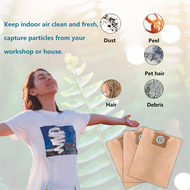 12Pack DXVA19-4101 Dust Bag Parts Accessories for 6-10 Gallon Wet/Dry Shop Vacuums DXV06P DXV09P DXV