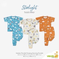 Velvet Shorts and Trousers Set [1pc]