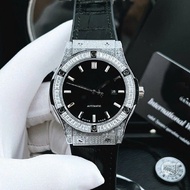[ĐỒNG HỒ PHỐ] Đồng Hồ Nam HB Vỏ Gắn Đá Máy Cơ Automatic Nhật Bản Size 34/38/42mm + Nhiều màu lựa chọ