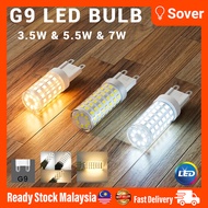 SOVER G9 LED BULB 3.5W , 5.5W , 7W WARM WHITE OR 3COLOR