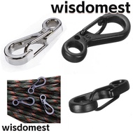 WISDOMEST Carabiner Clip Spring EDC Tools Hanging Buckle