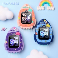 Sesuai untuk Little Genius z6a/z6s loket z6pro tali leher silikon d2a/q1a/u3 sarung pelindung lanyar