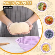Bread Proofing Basket,Silicone Round Bread Foldable Sourdough Baking Basket Waterproof Proofing Bowl