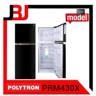Kulkas 2 pintu POLYTRON PRM-430X kulkas tempered glass PRM430X PRM