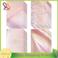 Glitter Paper Holographic Cardstock Pink Glitter Cardstock