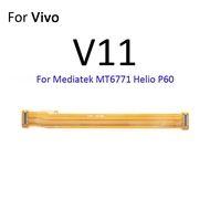 เมนบอร์ดการเชื่อมต่อเมนบอร์ดจอแสดงผล LCD V17สายเคเบิ้ลยืดหยุ่นสำหรับ Vivo V11i V15นีโอ V11อะไหล่ซ่อม Pro
