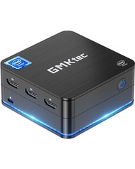 GMKtec Mini PC Preinstalled Windows 11 Pro 16GB RAM 512GB SSD, Micro Computers Intel N6005 (3.3GHz),