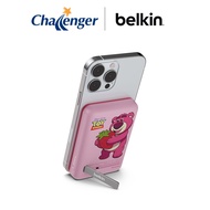 Belkin BPD004qcPU-DY Disney Series BoostCharge Magnetic Wireless Power Bank 5K+Stand (Lotso)
