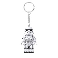 Big bellied building block figurine keychain backpack pendant small gift