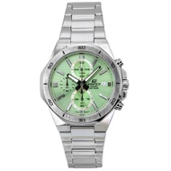 [Creationwatches] Casio Edifice Standard Chronograph Analog Green Dial Quartz EFV-640D-3AV 100M Mens