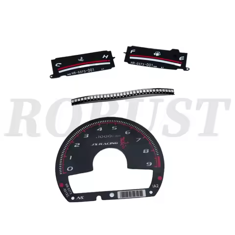 Gauge Face Speedometer Dial for Honda Civic FA5 FG2 FA1 FD1 FD2 Js Racing Style Black 8000rpm 9000rp