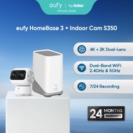eufy S350 Indoor Dual Cameras + HomeBase 3