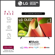 [NEW] LG OLED77B4PSA 77 4K OLED B4 Smart TV + Free Wall Mount Installation worth up to $200 + Free Delivery + Free Gifts