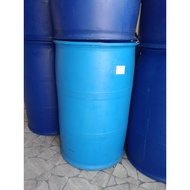 200L blue container with lid