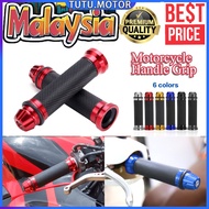Cengkaman Pemegang Motosikal Universal Motorcycle Handle Grip Rubber With Bar End Racing Alloy ANTI-