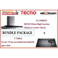 TECNO HOOD AND HOB FOR BUNDLE PACKAGE ( TH 998DTC &amp; T 788GI )