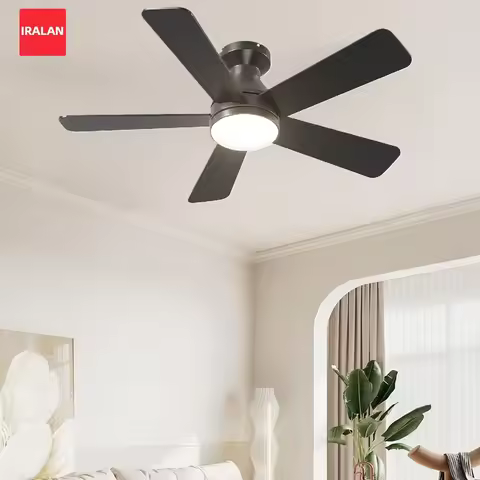 Modern Ceiling Fan with LED Lighting Smart Three-in-one with Remote Control Ceiling Fan Lamp Cool La