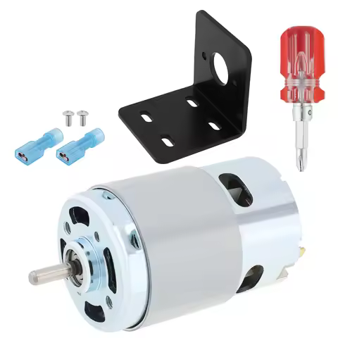 24V 895 DC Motor 3000RPM-20000RPM High Speed High Torque Micro Motor Cooling Fan for DIY Power Tools