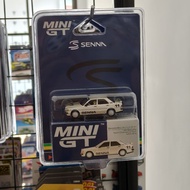 Mini GT Mercedes Benz 190 E With Figure Ayrton Senna Blister Seal