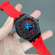 GM-2100 GM-2100AP#12 RED  TMJ CUSTOM TO AP ,STAINLESS STEEL HEAD/RUBBER STRAP/ATUOLIGHT/PREMIUM COPY