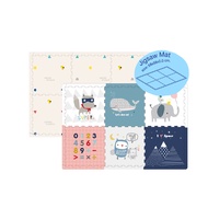 Wel-B แผ่นรองคลาน แบบจิ๊กซอว์ (6 แผ่น/ชุด) (Puzzle Mat YG202 PZ-001) -  เบาะเด็ก เสื่อรองคลาน ทารก ข