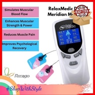 Rocago RelaxMedic Digital Meridian Massager Massage Urut Relax Pain Relief Muscle Strain Gadget