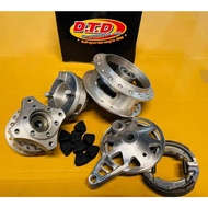 Dtd lighten hub set for wave125,100/raider150