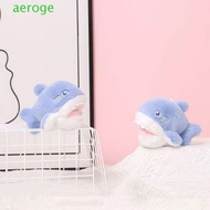 AEROGEM Orca Plush Keychain, Ocean Series Marine Animal Animal Beluga Plush Keyring, Car Keychain Sh