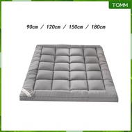 [Wishshopehhh] Futon Mattress Floor Mattress Floor Lounger Foldable Soft Tatami Mat Bed Mattress Topper Sleeping Pad for Room