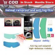 Helmet Anti-Fog Film Universal Lens Film For Motorcycle Helmet Rainproof Film Moto Accessories