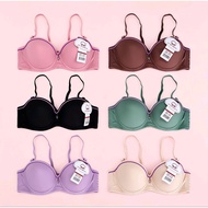 Bra 1002 push up bra 2 Buttons Underwire bra cup A size 34.36.38.40