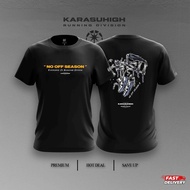 T-shirt T-Shirt NO - OFF SEASON KRSUHGH (XS-5XL) Jersey/Cotton S-5XL