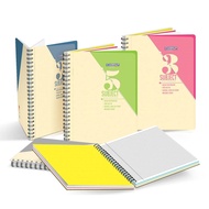 A4 Wire-O Sandy PP Cover - 3 & 5 Subject Note Book (Perforated)