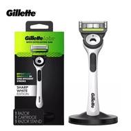 Gillette Razor Labs Thermal Aurora Series Features An Exfoliating Stick White Manual Razor