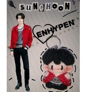 GANTUNGAN Realpic Po 1-3 H keychain mini doll enhypen ver. sweet venom, 4cm
