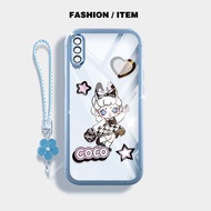 YBD Phone Case For Samsung Galaxy A50 A50S A30S A307 A03S A02S M02S A025 A307 Sweet Cool Girl Advanc