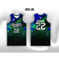 JPROJECT PREMIUM BASKETBALL PERSONALIZE SURNAME & NUMBER JERSEY / SHORT / TSHIRT / HOODIE (JPCL-5)