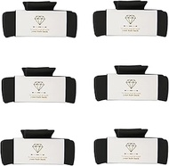 Bridesmaid Hair Claws Bachelorette Square Hair Clips 4.1 Inch Set of 6 Bridal Shower Rectangular Hai