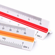 [Scale Ruler] Architect Engineer Metric Triangular Scale Ruler for Architects Engineers - 30cm
