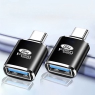 For Ford F-250 99-2012 USB-C to USB-A Adapter Type-C Male to USB-A Port OTG Converter Adapter Access