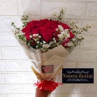 Bunga Valentine Buket Bunga Buket Mawar Bunga Mawar Asli Bunga Hadiah
