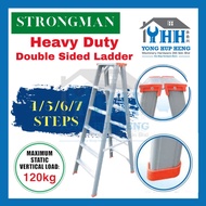 [Heavy Duty] STRONGMAN 4-8 steps Double Sided Ladder / Heavy Duty Double Sided Ladder / Aluminium La