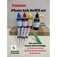 Refill ink kit for All CANON Cartridge 88 98 89 99 810 811 740 741 745 746 740 741 40 41 47 57 e410 