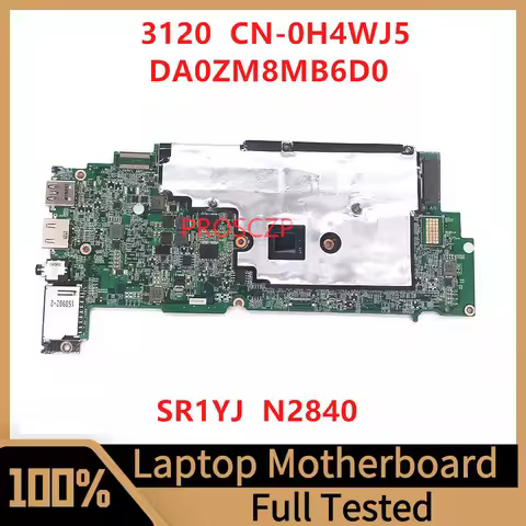 Mainboard CN-0H4WJ5 0H4WJ5 H4WJ5 For Dell Chromebook 11 3120 Laptop Motherboard DA0ZM8MB6D0 With N28