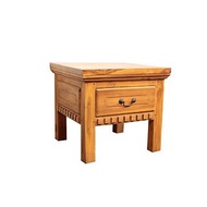 【吉迪市100%全柚木家具】RPNA004 柚木方正造型床頭櫃 邊桌 櫃子