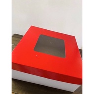 7x7x4 cake box red 5pcs